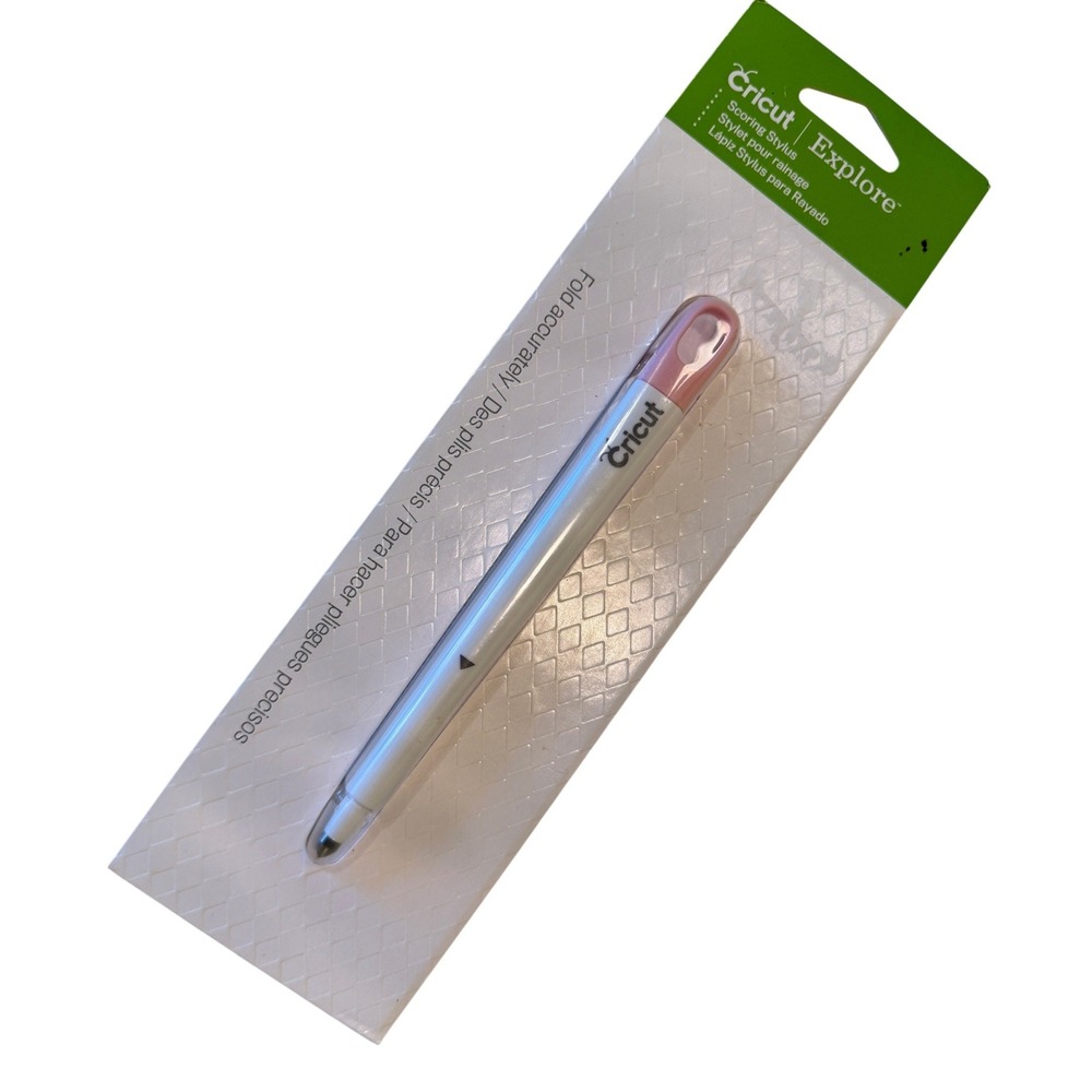 Cricut Scoring Stylus Explore Series OS Silver Pink Accessory Tool